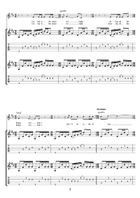 A Song About Love Guitar Tablature scores gallery preview page 3