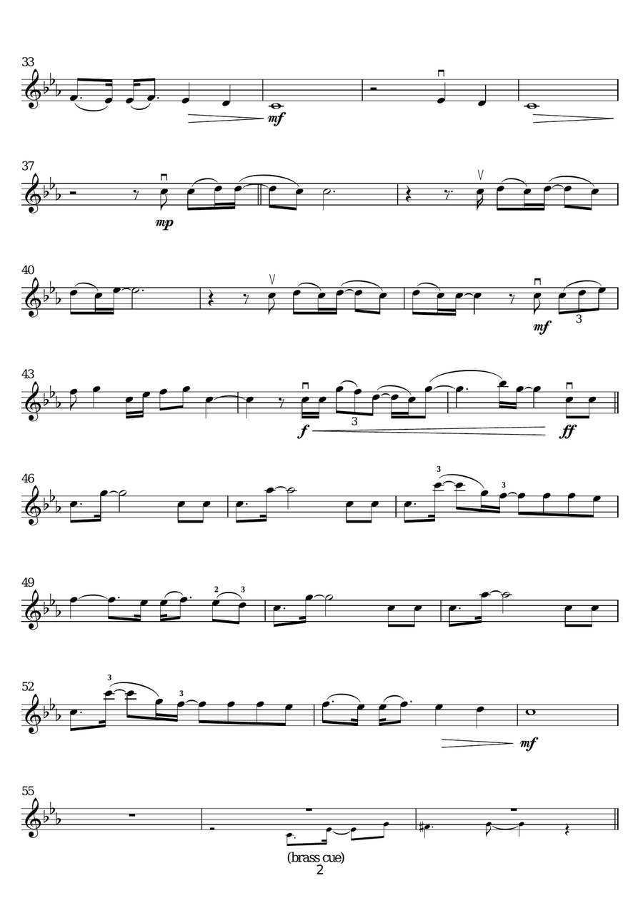 Skyfall (from the Motion Picture Skyfall) Violin Solo scores gallery preview page 2