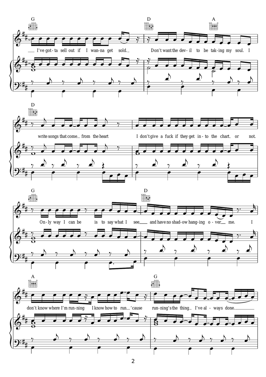27 27 Piano, Vocal scores gallery preview page 2