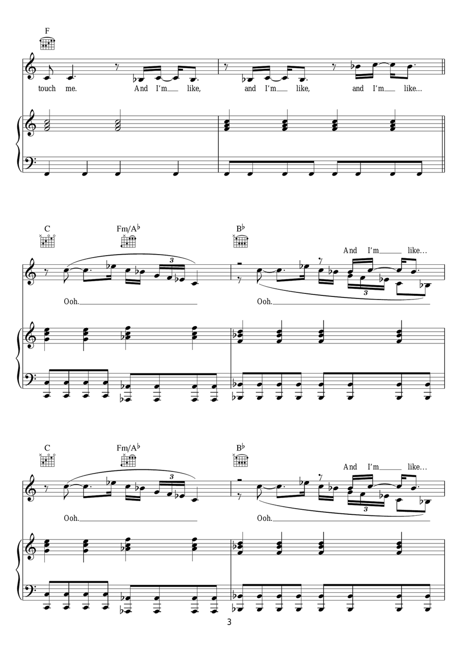 Empire (featuring Rihanna) Piano, Vocal scores gallery preview page 3