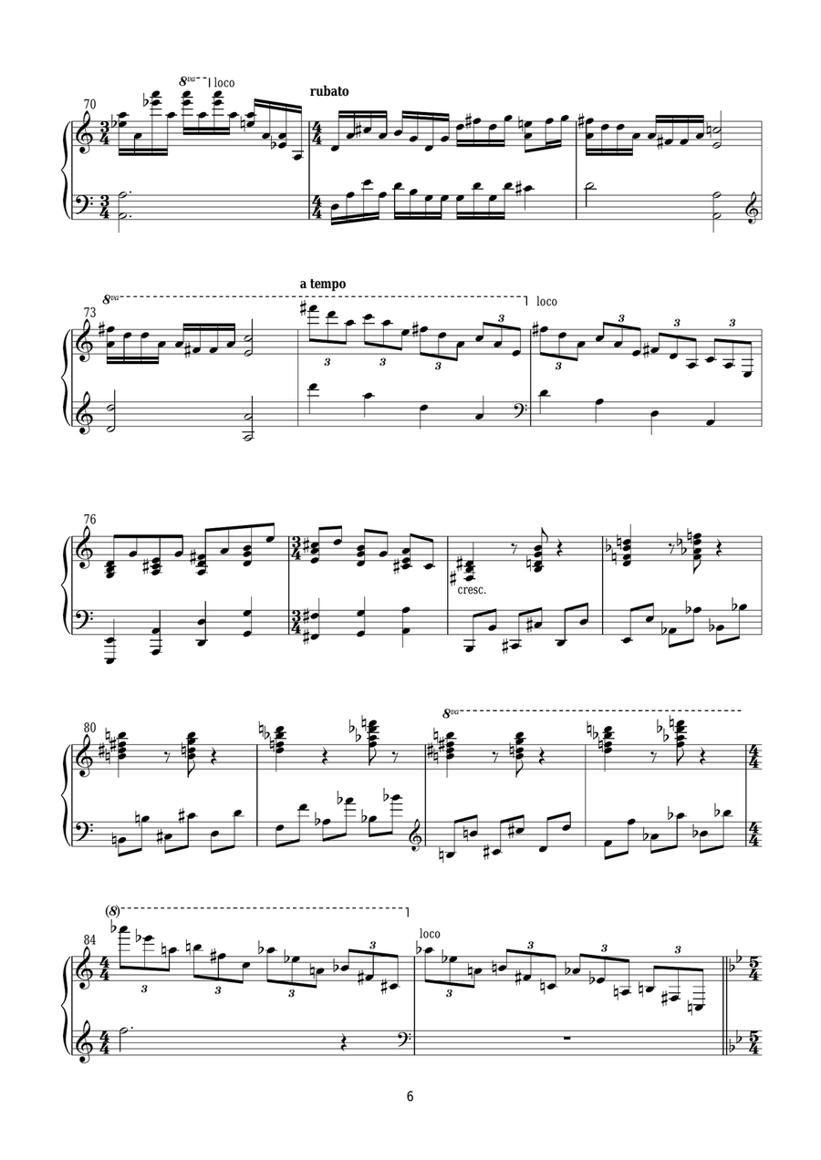 Trilogy Trilogy Piano, Vocal scores gallery preview page 6