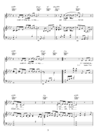 Wild Horses Piano, Vocal scores gallery preview page 3