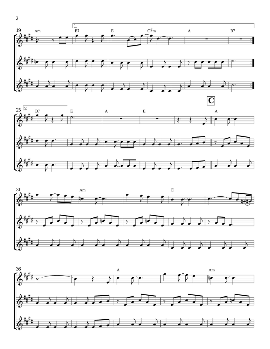 Sleepwalk Sleepwalk Ukulele scores gallery preview page 2