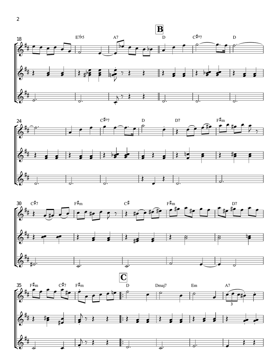 Waltz Of The Flowers Waltz Of The Flowers Ukulele scores gallery preview page 2