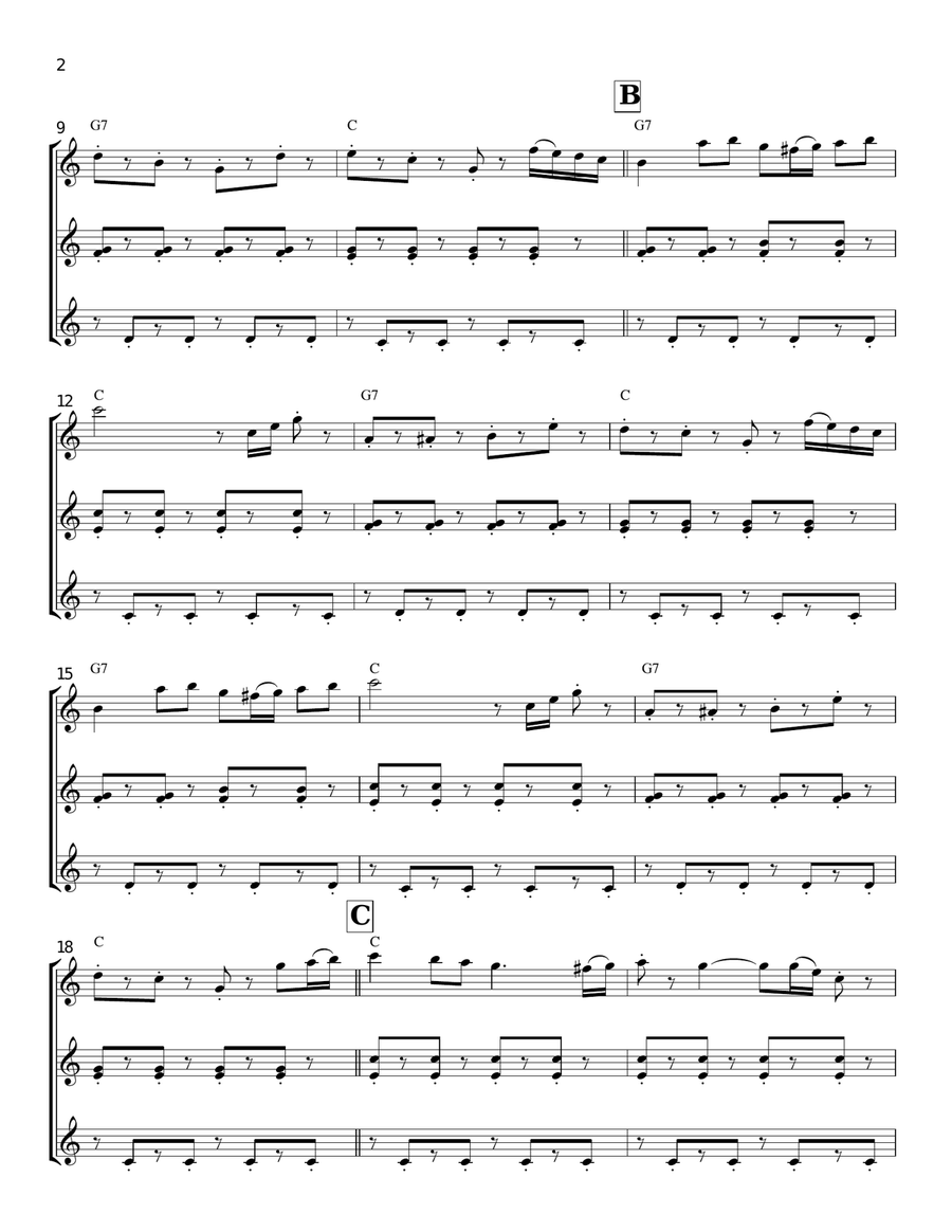 Chinese Dance (Tea) (from The Nutcracker) Ukulele scores gallery preview page 2