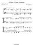 O Come, O Come, Emmanuel (arr.)
