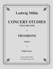 Concert Studies for Trombone Volume 1