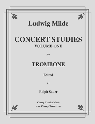 Concert Studies for Trombone Volume 1