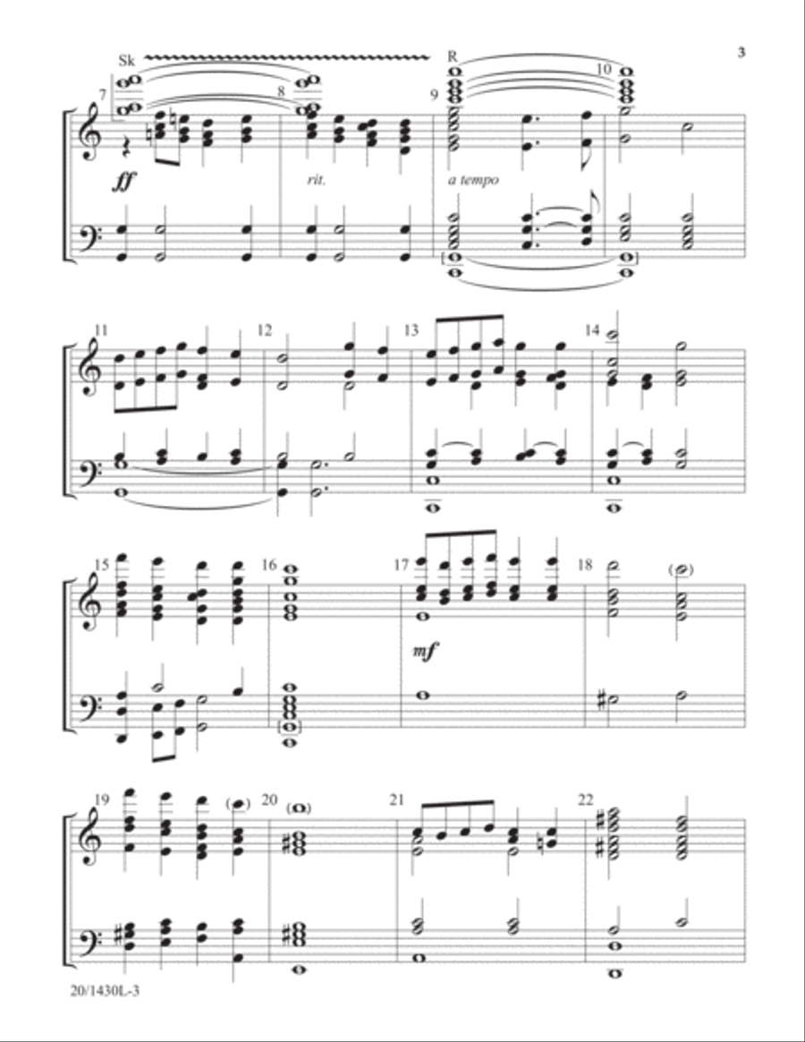 Easter Proclamation (Digital Download) 5-Octaves scores gallery preview page 3