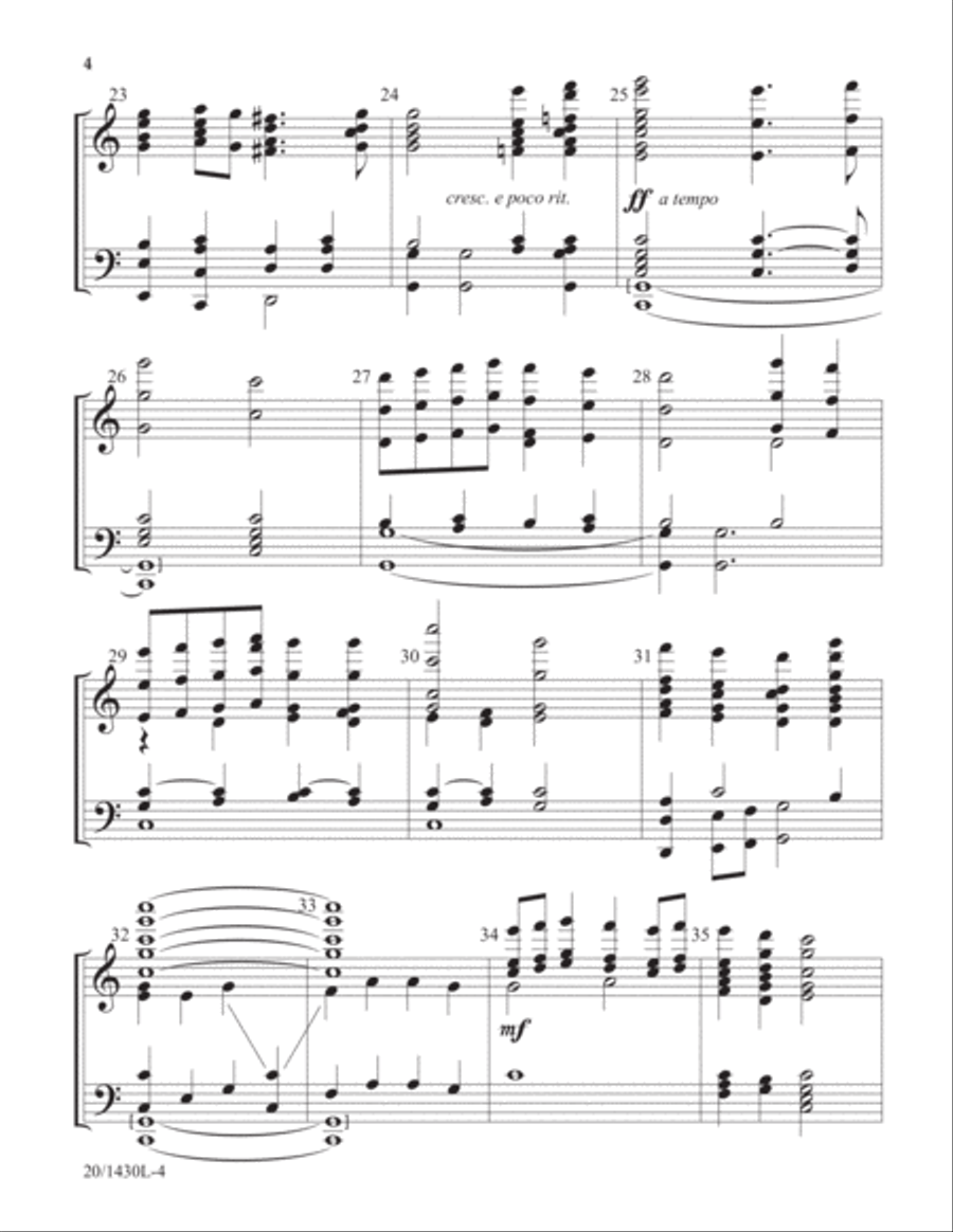 Easter Proclamation (Digital Download) 5-Octaves scores gallery preview page 4
