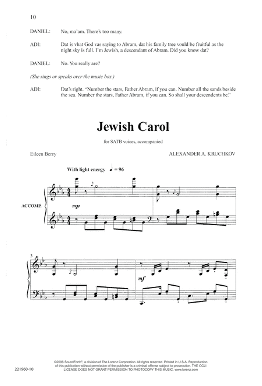 Unto His Own (Digital Download) 4-Part scores gallery preview page 14