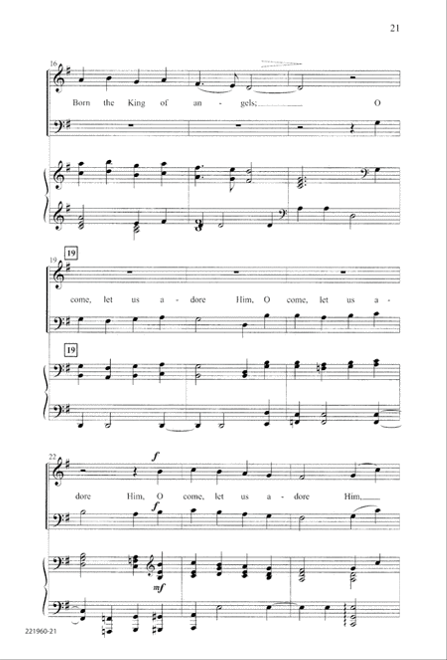 Unto His Own (Digital Download) 4-Part scores gallery preview page 25