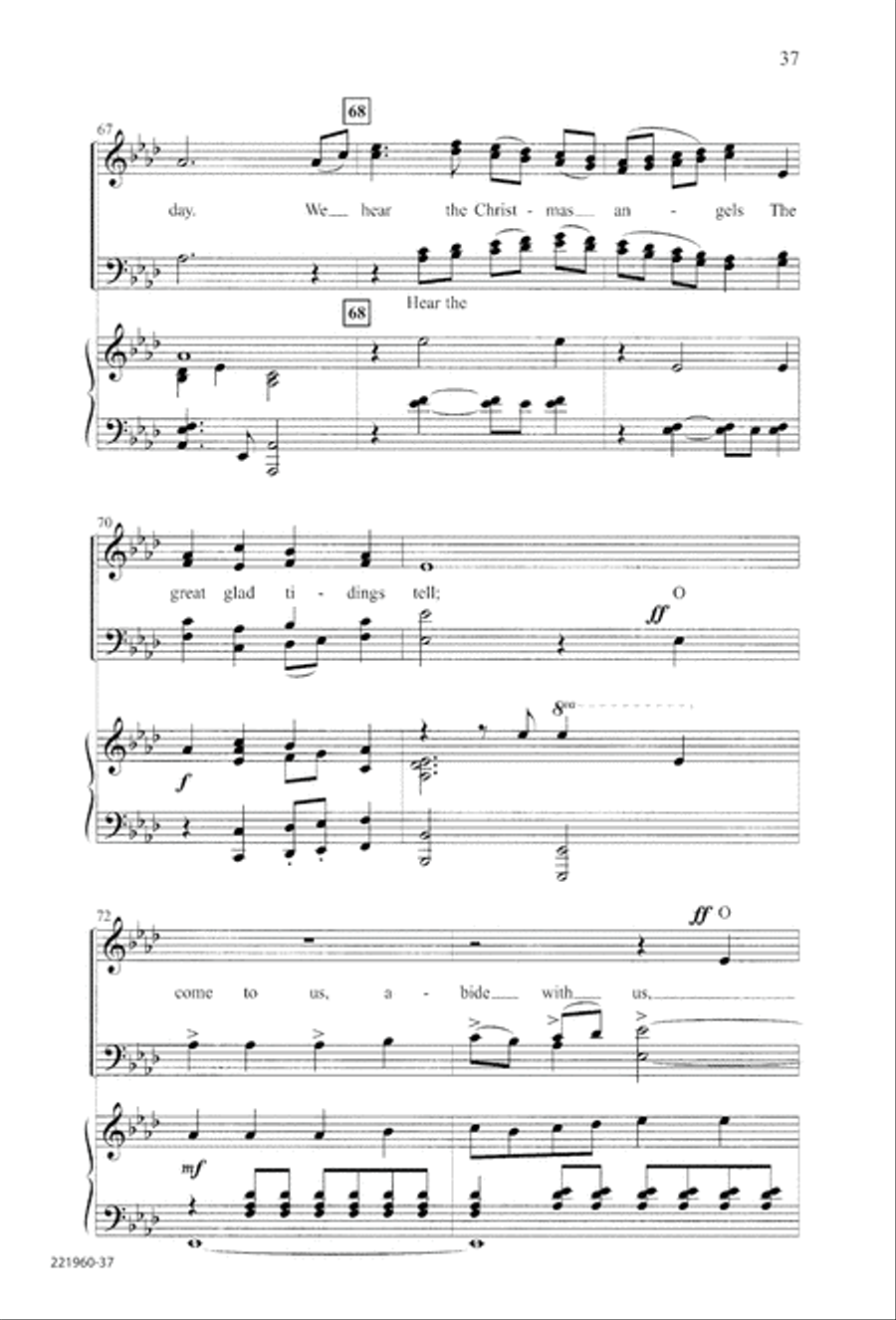 Unto His Own (Digital Download) 4-Part scores gallery preview page 41