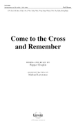 Come to the Cross and Remember - Full Score
