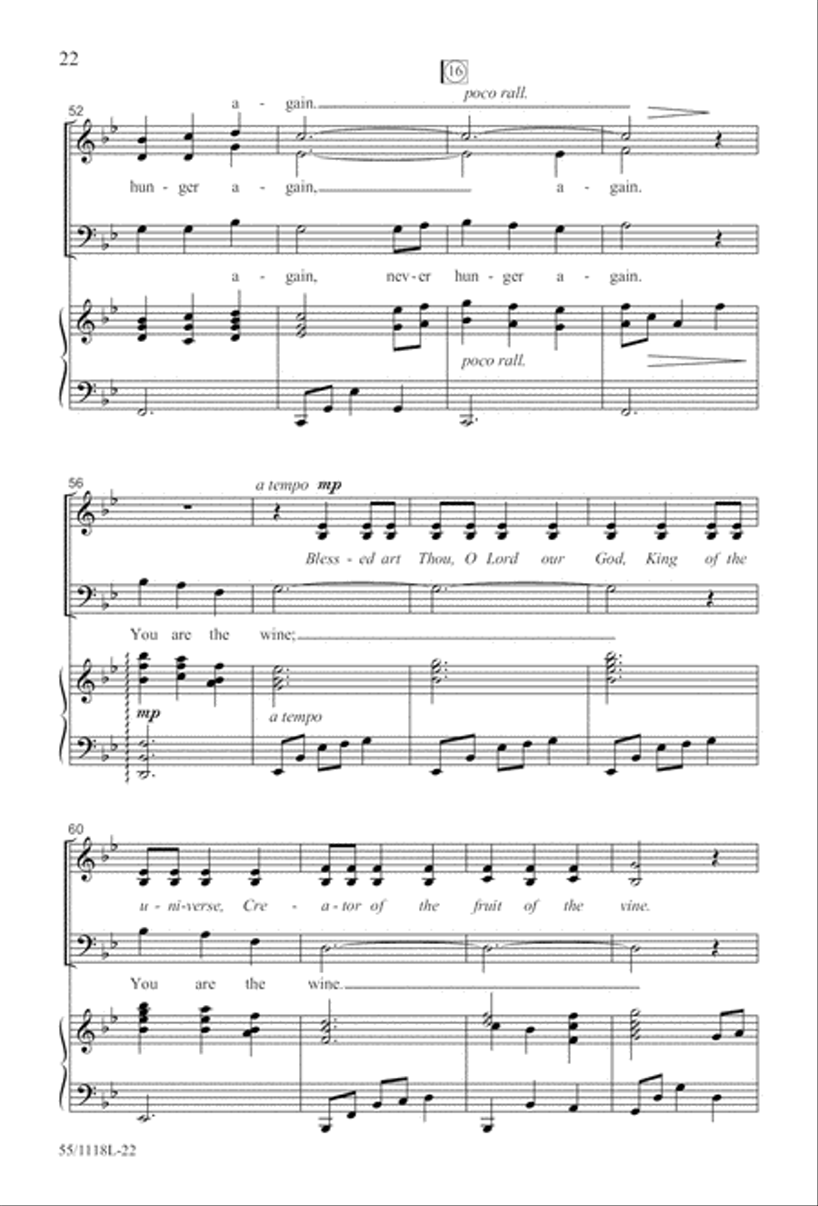 Praise the God of Resurrection (Digital Download) 3-Part scores gallery preview page 22