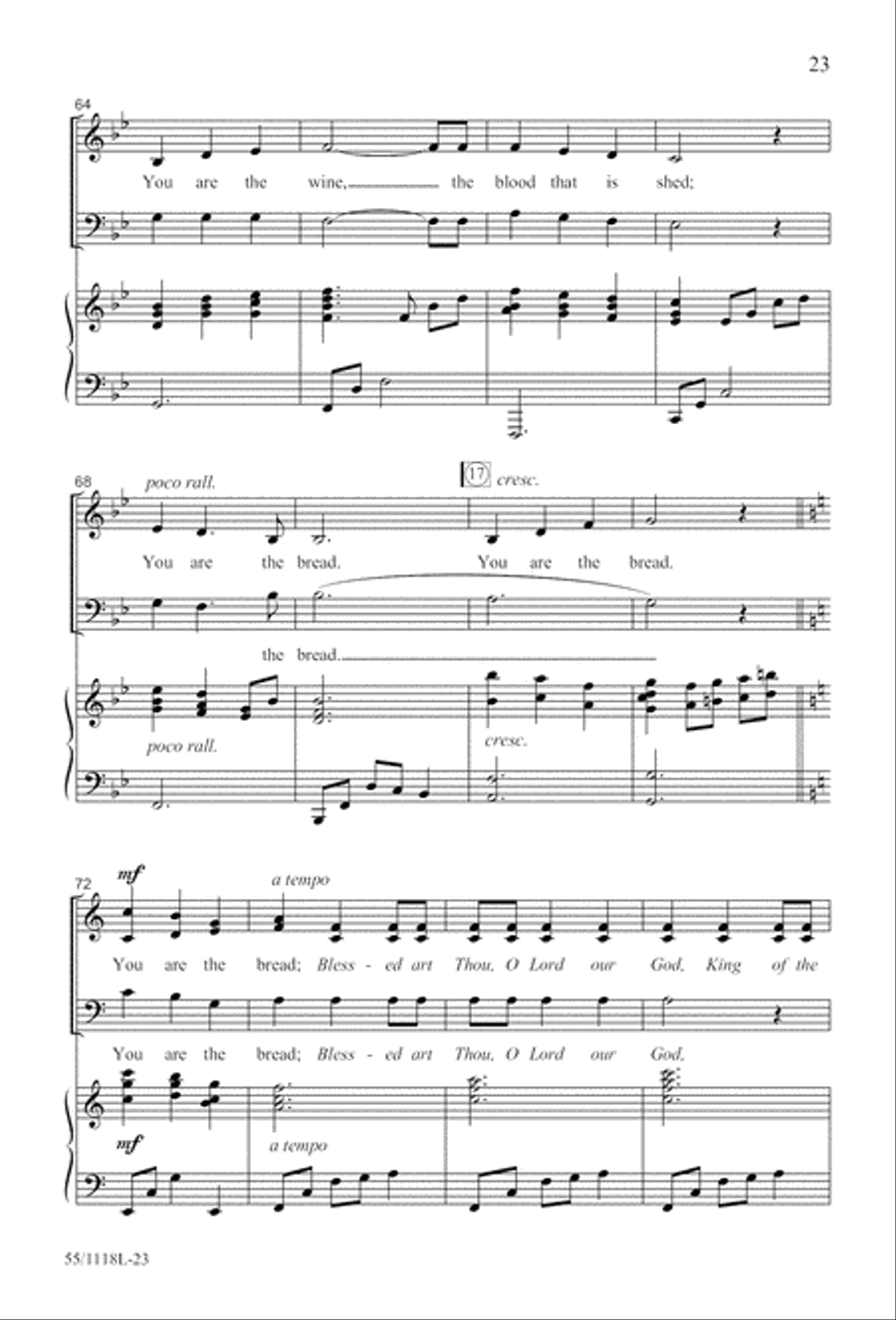 Praise the God of Resurrection (Digital Download) 3-Part scores gallery preview page 23