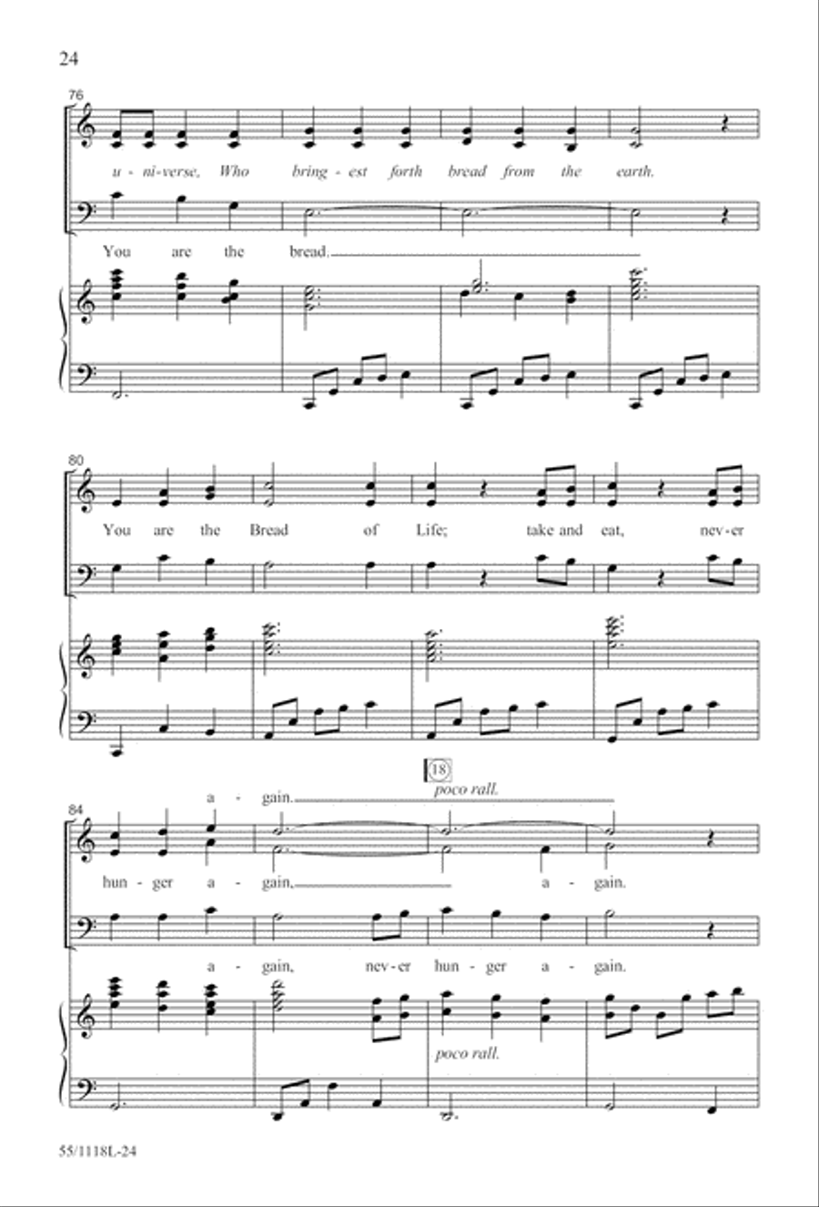 Praise the God of Resurrection (Digital Download) 3-Part scores gallery preview page 24