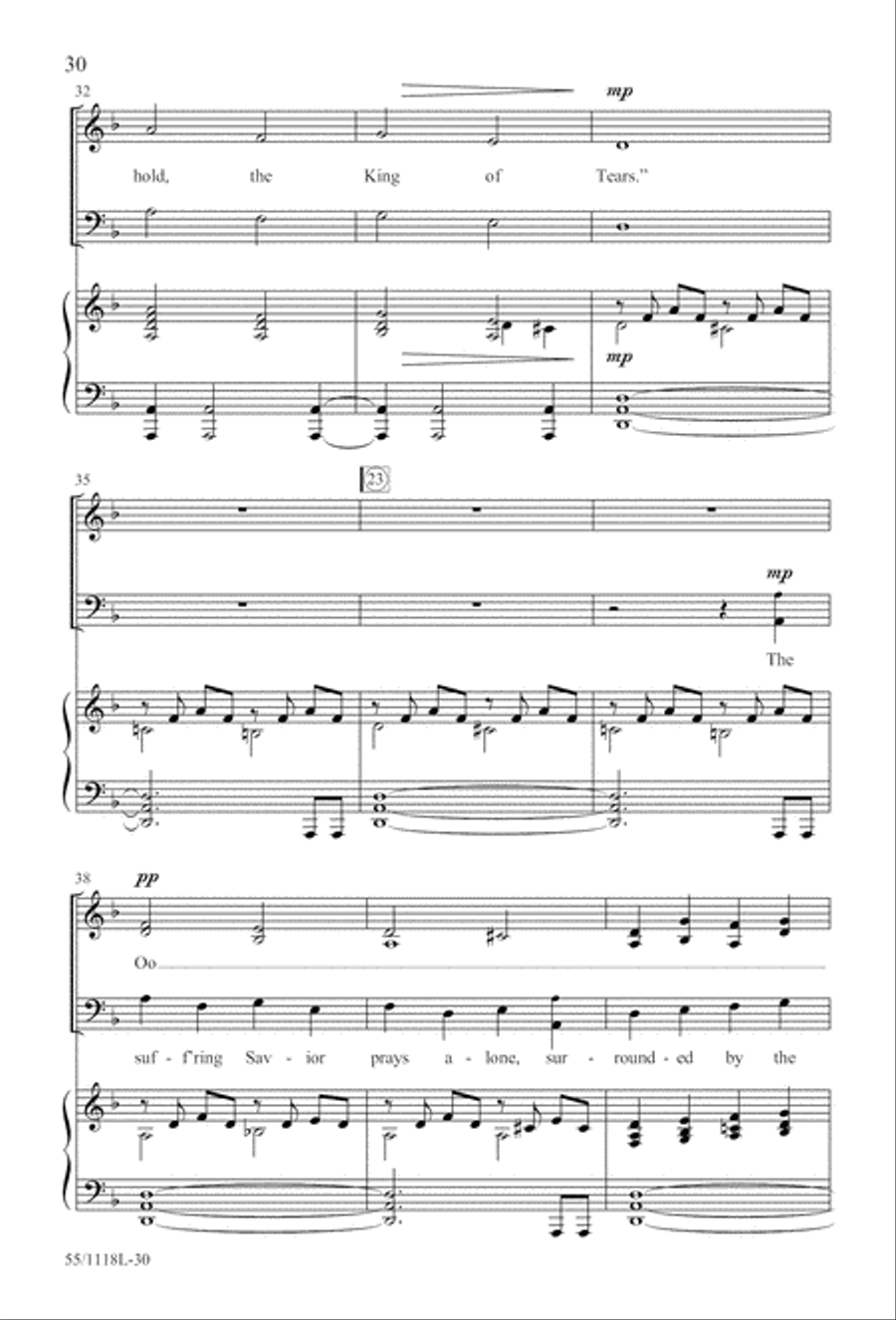 Praise the God of Resurrection (Digital Download) 3-Part scores gallery preview page 30