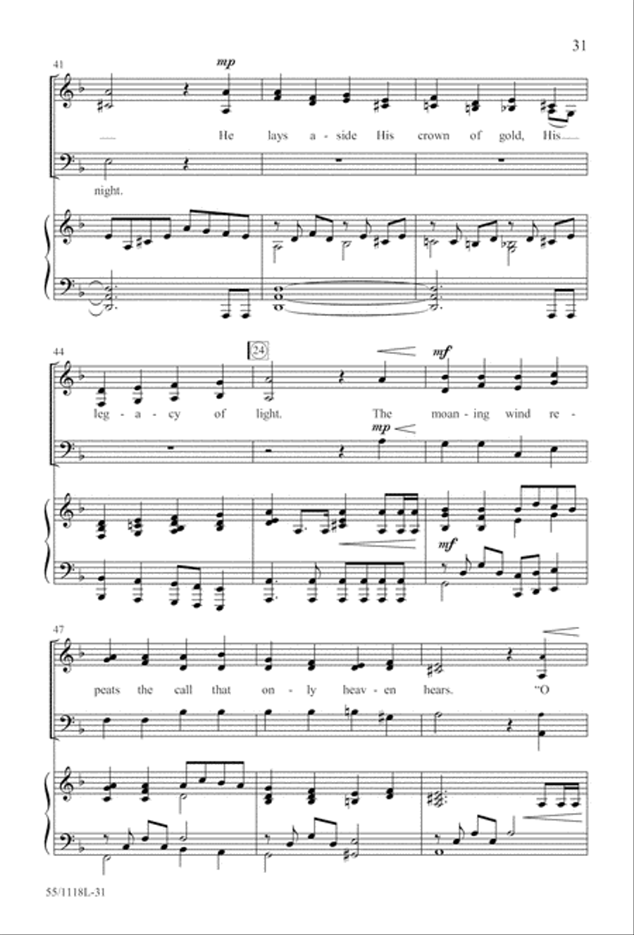 Praise the God of Resurrection (Digital Download) 3-Part scores gallery preview page 31
