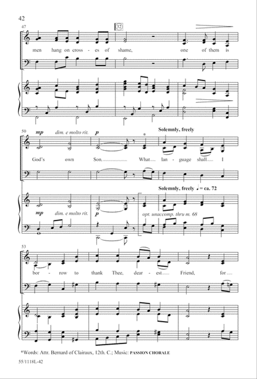Praise the God of Resurrection (Digital Download) 3-Part scores gallery preview page 42