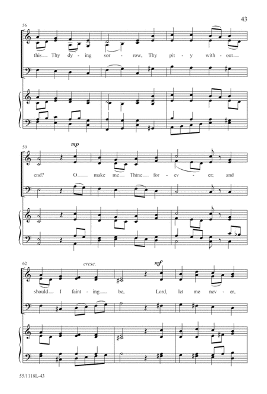 Praise the God of Resurrection (Digital Download) 3-Part scores gallery preview page 43