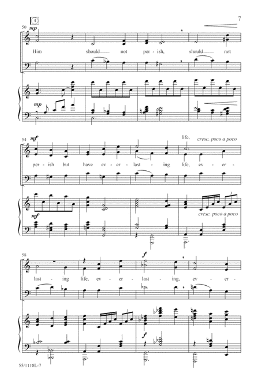 Praise the God of Resurrection (Digital Download) 3-Part scores gallery preview page 7