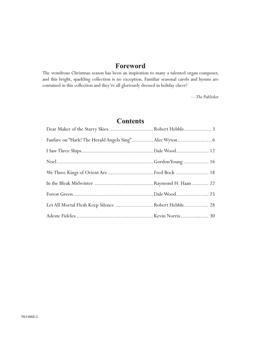 A Treasury of Christmas Music for Organ (Digital Download) Organ scores gallery preview page 2