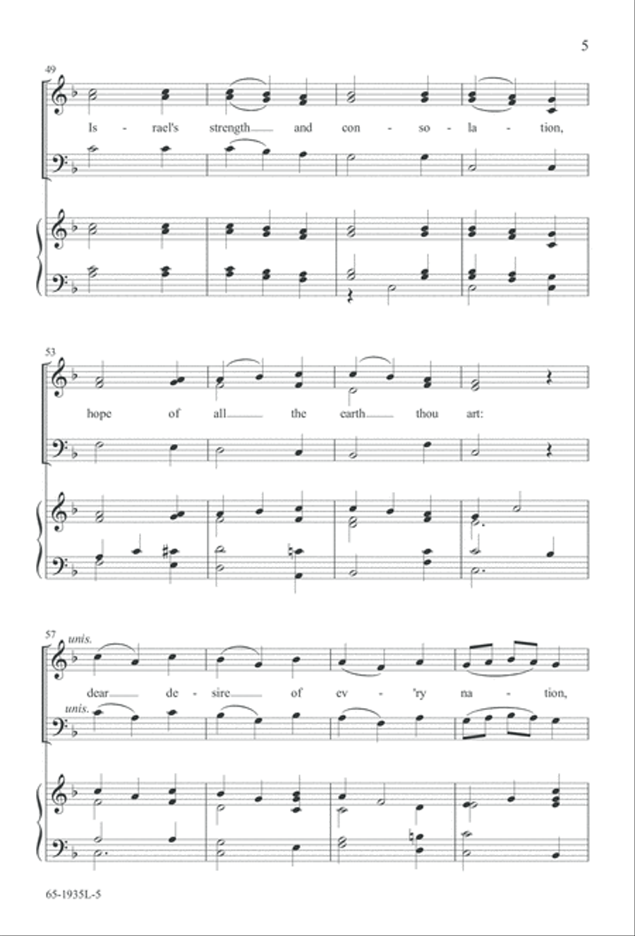 The Advent of Hope, the Birth of Peace (Digital Download) 3-Part scores gallery preview page 7