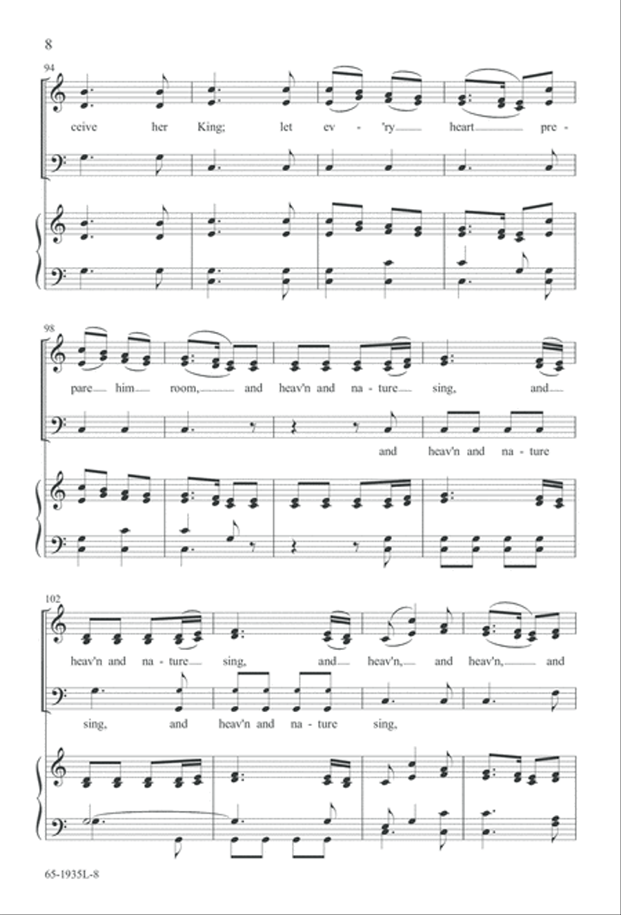 The Advent of Hope, the Birth of Peace (Digital Download) 3-Part scores gallery preview page 10