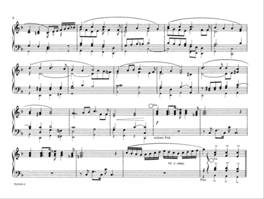 An Easy Christmas Collection for Organ (Digital Download) Organ scores gallery preview page 6