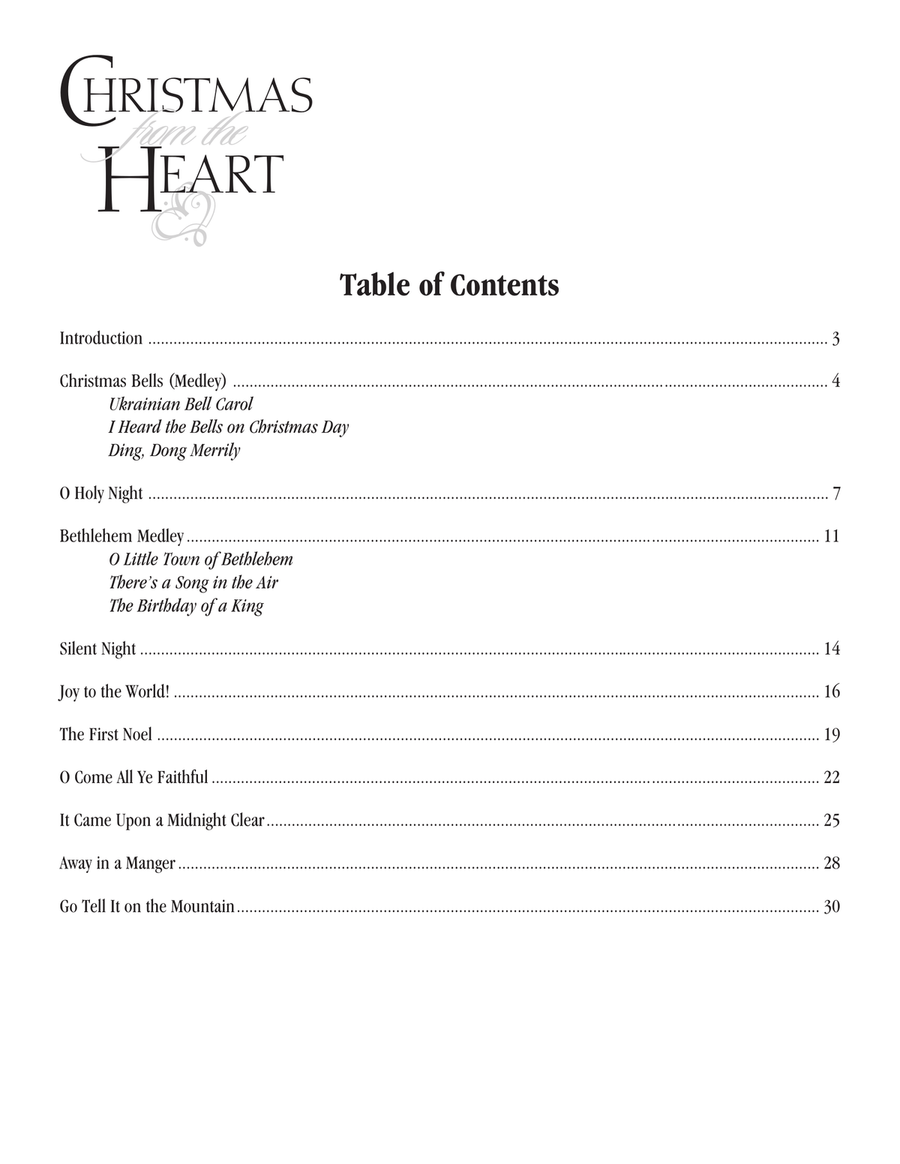 Christmas from the Heart (Digital Download) Full Orchestra scores gallery preview page 2