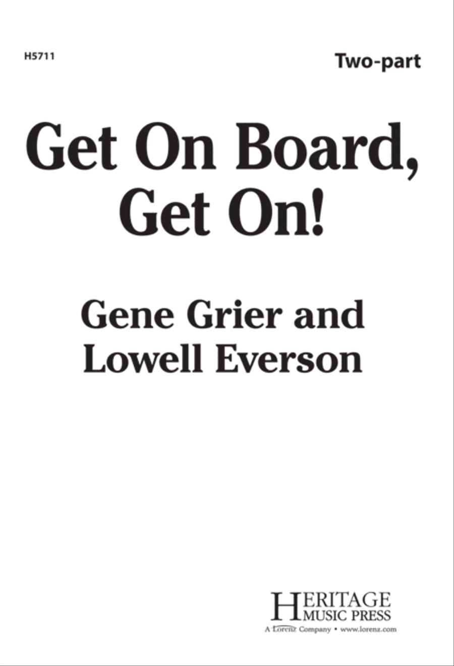 Get on Board, Get on (Digital Download) 2-Part scores gallery preview page 1