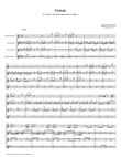 Prelude 12 from Well-Tempered Clavier, Book 2 (Saxophone Quartet) mini preview
