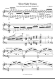 Silent Night Fantasy - For Solo Piano