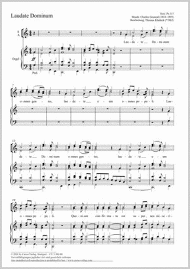 Laudate Dominum
