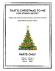 That's Christmas to Me