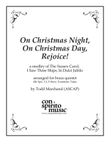 On Christmas Night, On Christmas Day, Rejoice! - brass quintet mini preview