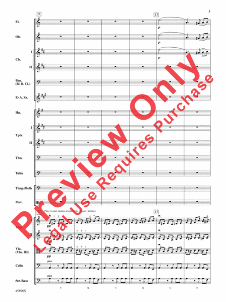 Symphony No. 8, Mvt. 1 Symphony No. 8, Mvt. 1 Full Orchestra scores gallery preview page 3