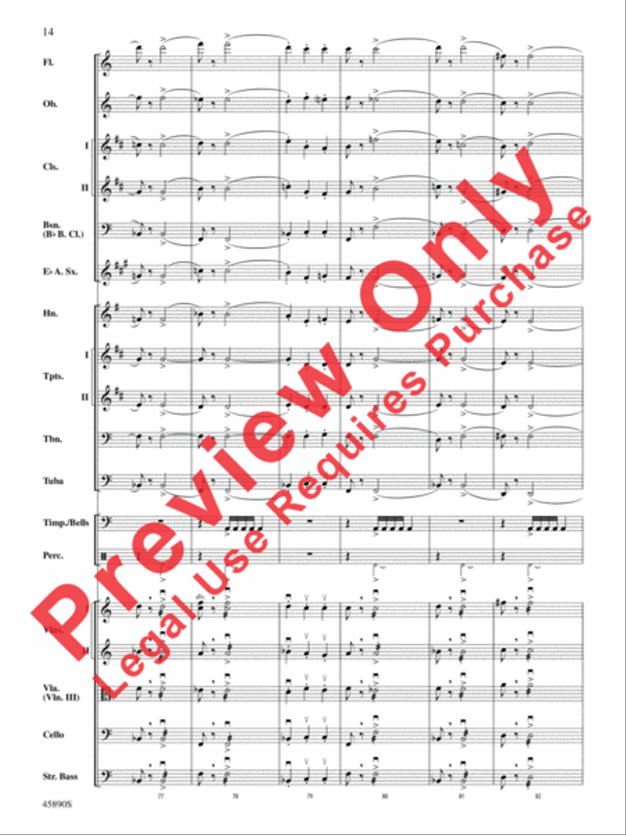 Symphony No. 8, Mvt. 1 Symphony No. 8, Mvt. 1 Full Orchestra scores gallery preview page 14