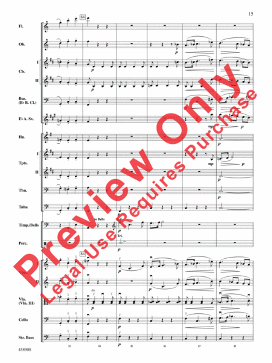 Symphony No. 8, Mvt. 1 Symphony No. 8, Mvt. 1 Full Orchestra scores gallery preview page 15
