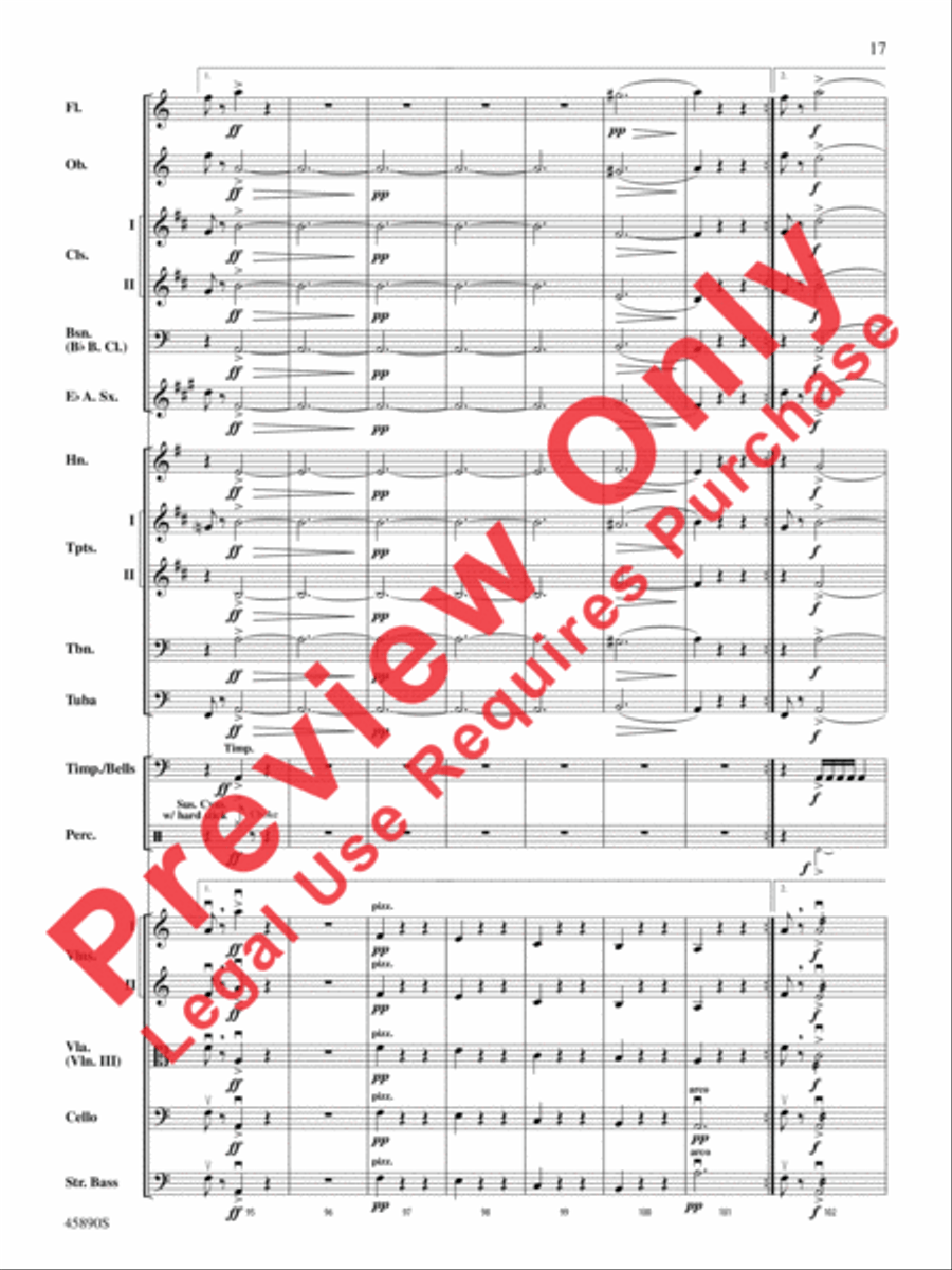 Symphony No. 8, Mvt. 1 Symphony No. 8, Mvt. 1 Full Orchestra scores gallery preview page 17