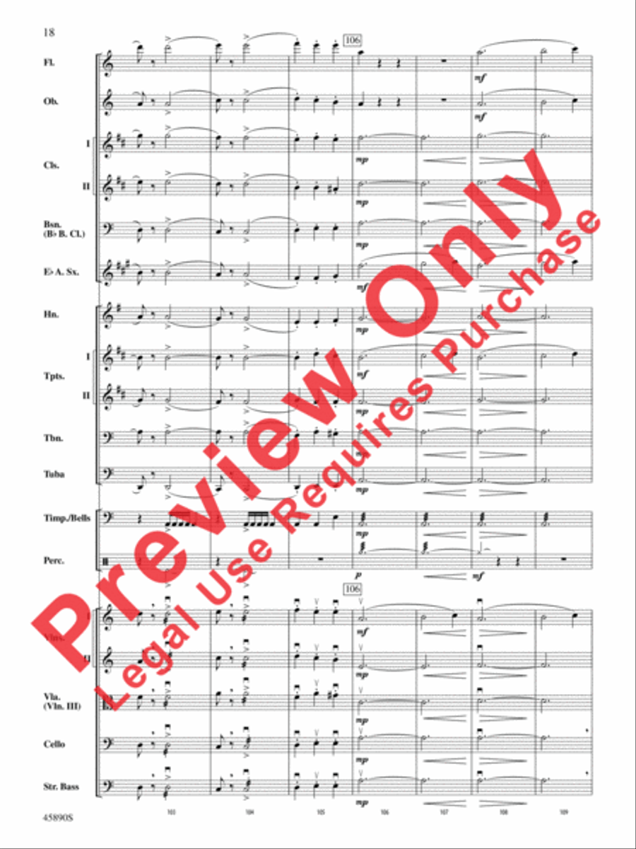 Symphony No. 8, Mvt. 1 Symphony No. 8, Mvt. 1 Full Orchestra scores gallery preview page 18