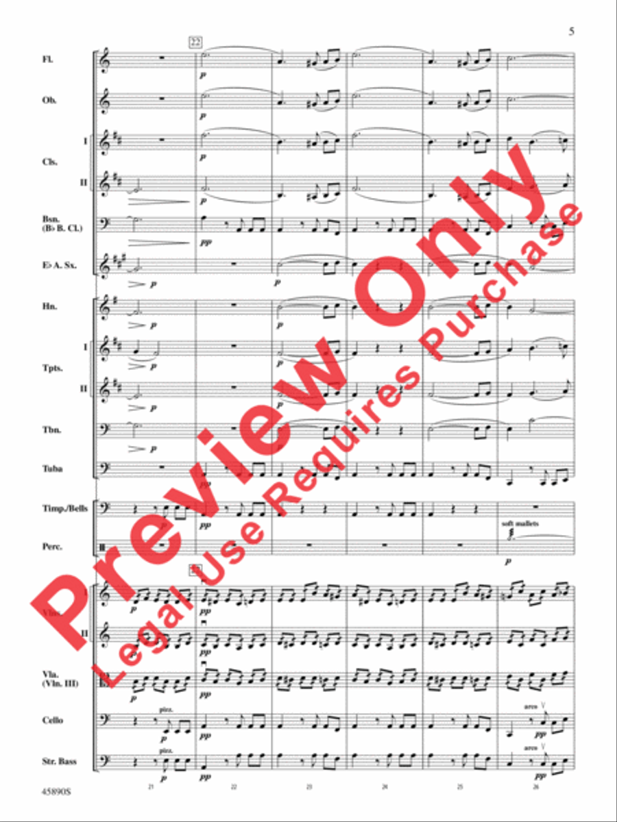 Symphony No. 8, Mvt. 1 Symphony No. 8, Mvt. 1 Full Orchestra scores gallery preview page 5