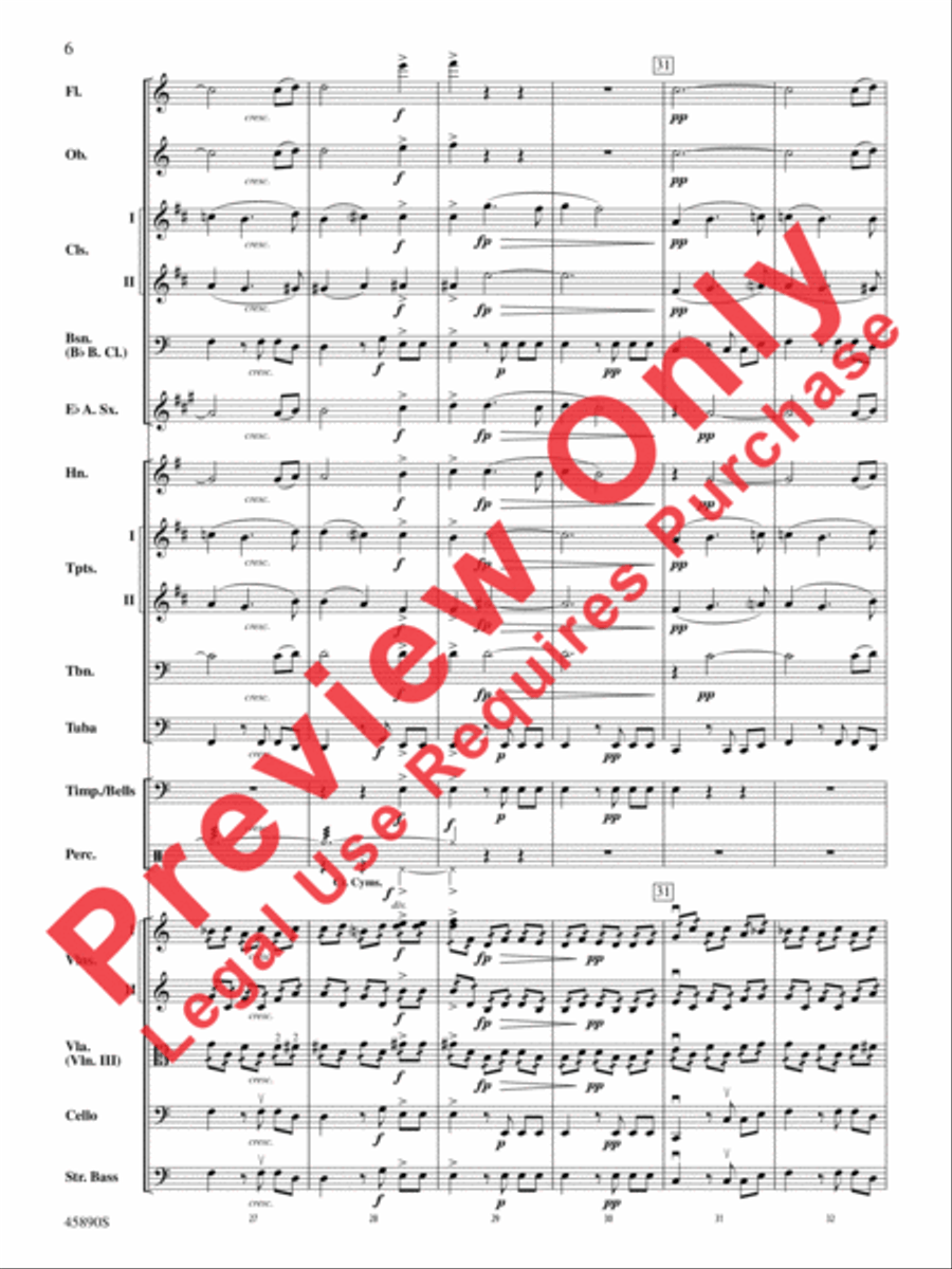 Symphony No. 8, Mvt. 1 Symphony No. 8, Mvt. 1 Full Orchestra scores gallery preview page 6