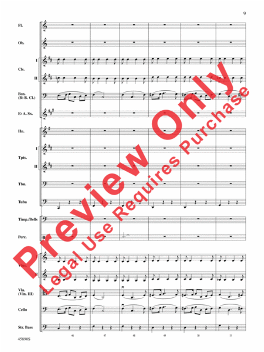 Symphony No. 8, Mvt. 1 Symphony No. 8, Mvt. 1 Full Orchestra scores gallery preview page 9