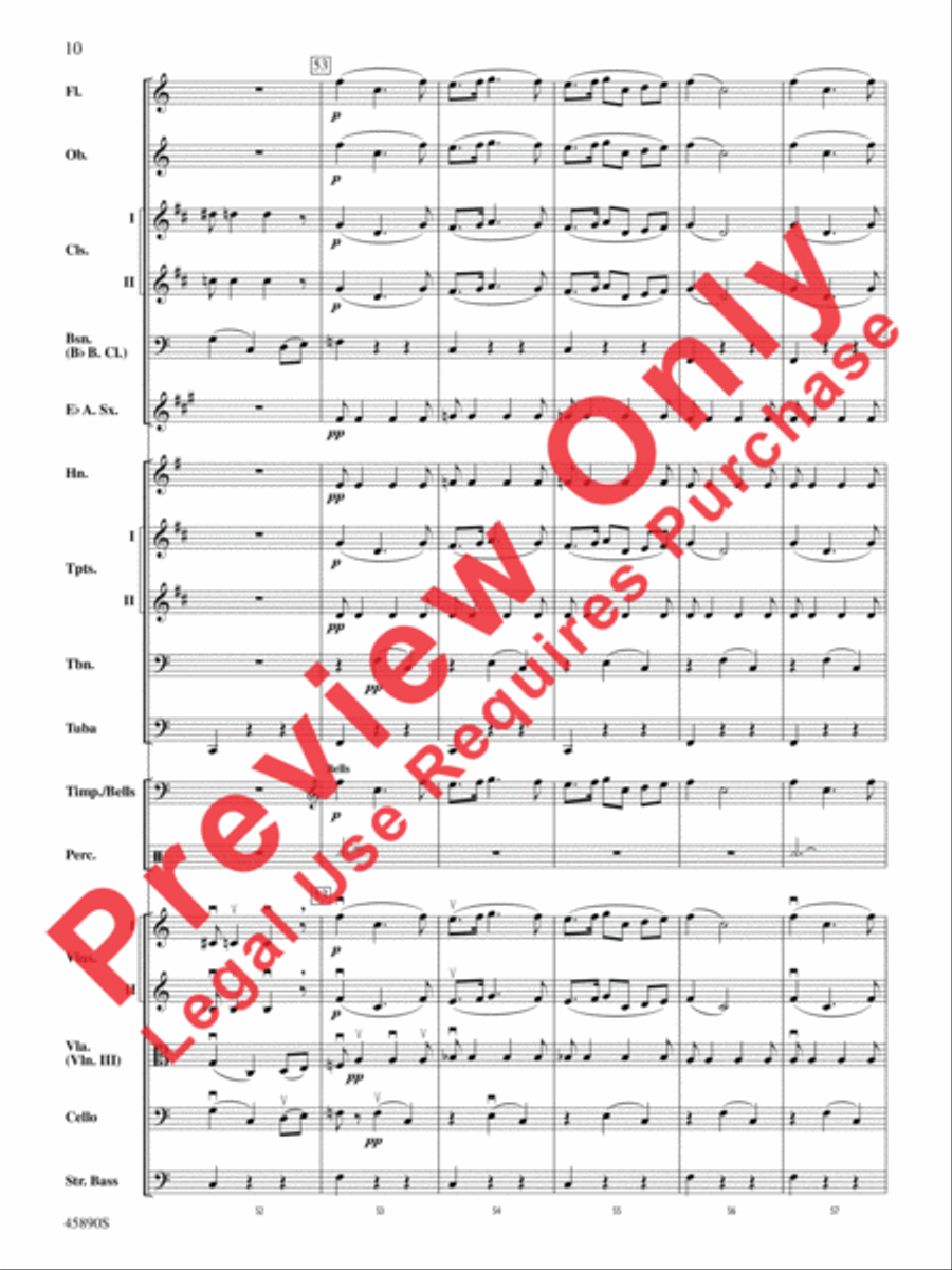 Symphony No. 8, Mvt. 1 Symphony No. 8, Mvt. 1 Full Orchestra scores gallery preview page 10