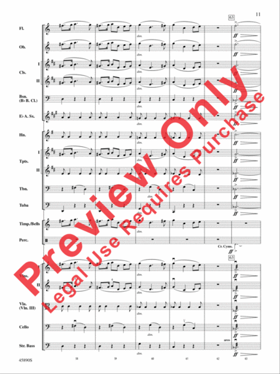 Symphony No. 8, Mvt. 1 Symphony No. 8, Mvt. 1 Full Orchestra scores gallery preview page 11