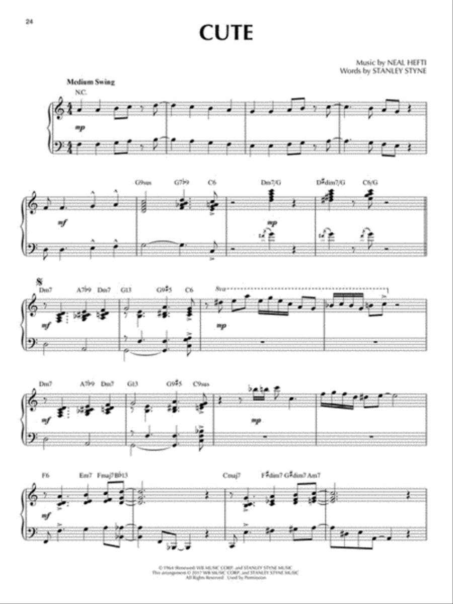 Cocktail Jazz Cocktail Jazz Piano Solo scores gallery preview page 4