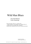 Wild Man Blues (Armstrong) for brassband