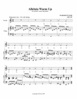 Alleluia Warm Up